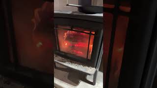 Yes you can cook venison on a wood stove castironcooking woodstove oldschool cookingwithfire [upl. by Stark642]