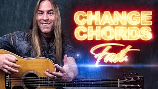 1 Simple Trick for Smooth Chord Changes  GuitarZoomcom  Steve Stine [upl. by Israeli]