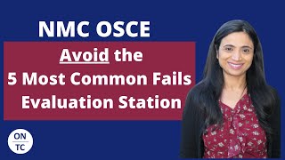 NMC OSCE Avoid the 5 Most Common Fails Evaluation Station SBAR Handover [upl. by Fletcher]