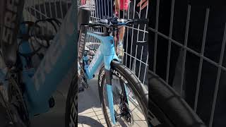 Trek Segafredo Team Bike at 2022 Tour de France finish in Paris cycling cyclist roadbike bike [upl. by Seibold775]