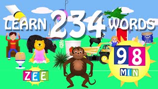 Learn 234 English words A  Zee [upl. by Ez]