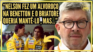 Como Piquet recebeu Schumacher na Benetton [upl. by Schumer618]