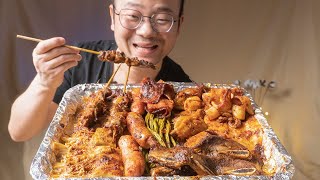 烧烤大咖，家庭烧烤，烤箱烤肉，烤箱食谱，自制美食系列！ [upl. by Krenn347]