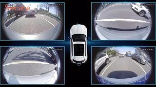 Universal 360 Degree Panoramic Camera Car Parking Assistant System with 4 180 Degree Camera [upl. by Accem]