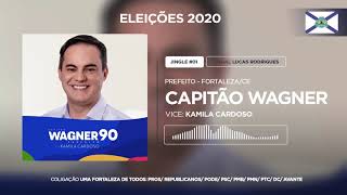 Jingle quotA Capital tá com o Capitãoquot  Capitão Wagner 90 Fortaleza  Eleições 2020 [upl. by Lucey29]