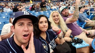 CELEBRATING 70K SUBS amp Tampa Bay Rays Defeating The Yankees at Tropicana Field  BEST IN THE MLB [upl. by Assilla]