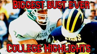 Tony Mandarich College Highlights  quotAthletic Freakquot [upl. by Kho]