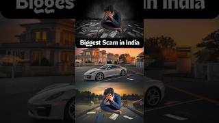 Biggest SCAM in India 😳 shorts biggest scam india [upl. by Esbenshade535]