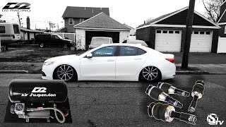 How To install Air Suspension on a 2015 Acura TLX [upl. by Quenby]