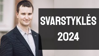 SVARSTYKLĖS HOROSKOPAS 2024 [upl. by Cromwell]