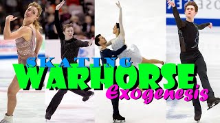 Skating Warhorse  Exogenesis Jeremy Abbott Amber Glenn Guignard amp Fabbri Roman Sadovsky [upl. by Hilde690]