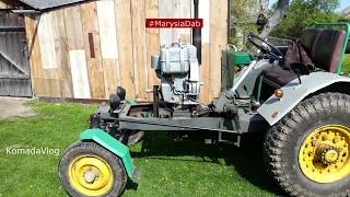 Tractor homemade Papaj traktor samoróbka 🚜🚜🚜 👍👍 [upl. by Tioneb]