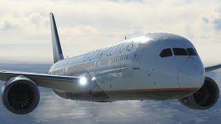 First start of the FREE Horizon Boeing 7879 from Cold and Dark in Microsoft Flight Simulator [upl. by Kelby]