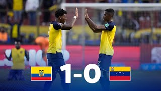 Eliminatorias  Ecuador 10 Venezuela  Fecha 13 [upl. by Pierpont472]