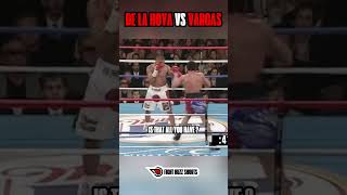 When Oscar De La Hoya taught Vargas a Lesson 👀👀 boxing [upl. by Anaerb715]