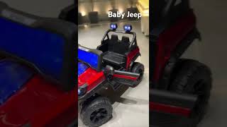 Baby Jeep Battery Operated Remote control chargeable Jeep car Thar baby Bike [upl. by Katzman114]