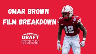 Omar Brown NFL Draft Film Breakdown [upl. by Ciaphus879]