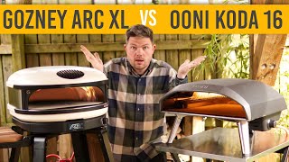 GOZNEY Arc XL vs OONI Koda 16  Pizza Oven Comparison [upl. by Aleek259]