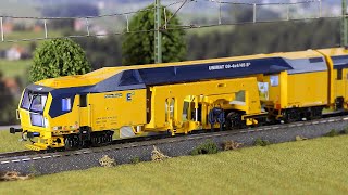 Preview Märklin H0 Unimat Gleisstopfmaschine 094x44S E3 von Plasser amp Theurer HightechZug 39935 [upl. by Kila]