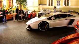 NOVITEC Lamborghini Aventador in Monaco Loud Sounds [upl. by Ianthe]