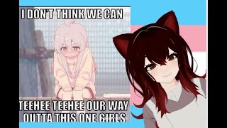 quotCan we teehee outa thisquot  Trans memes  Trans VTUBER [upl. by Nataline]