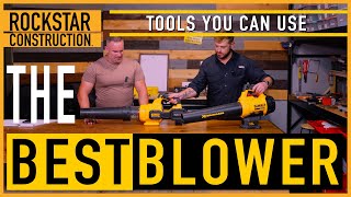 Best Battery Powered Blower  DeWalt DCBL772X1  DCBL772  DCBL720  Tools You Can Use [upl. by Antrim231]