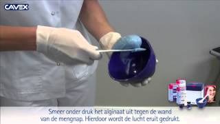 Cavex Alginate  Manual Mixing NL [upl. by Renwick]