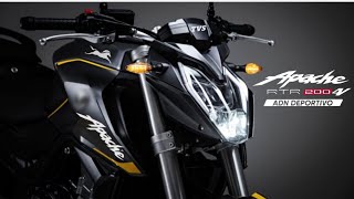 Finally Tvs Apache RTR 200 4v New model Bs7 2024💥Update amp ChangesUpcoming Tvs Apache RTR 200 4v [upl. by Asiuol]