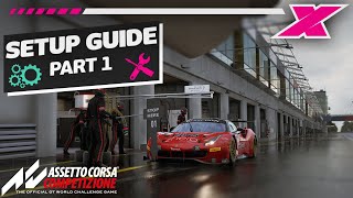 Assetto Corsa Competizione Setup Guide Part 1 [upl. by Charlton265]