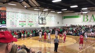 Barnesville vs Union Local Boys Basketball Jan 14 2020 [upl. by Narcissus]