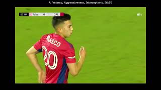 Alan Velasco  Inter Miami vs Dallas 20230409 Match Highlight  Every Touch [upl. by Oly794]