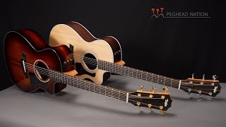 Taylor 212ce and 222ceK DLX Demo from Peghead Nation [upl. by Negroj]