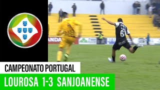 Campeonato Portugal Lourosa 13 Sanjoanense [upl. by Nils]