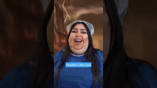 Before and after double chin liposuction doublechinremoval doublechinreduction شفطالدهونبالليزر [upl. by Mendy372]