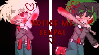 • Notice Me Senpai • GCMVGCMM • BakuDeku • BakuDeku Children • Read Desc • Yandere BakuDeku • [upl. by Trey]