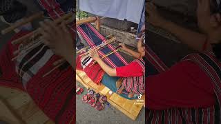 Traditional Backstrap Weaving SessionRoad BaguioCity kickcom kicklivestreaming 842024 [upl. by Neona4]