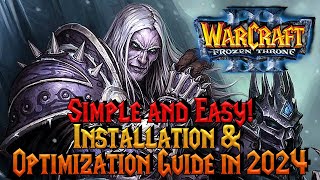 Warcraft 3 Classic Installation Guide with some Optimizations in 2024 [upl. by Pebrook]