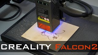 Laser Everything Creality Falcon2 Review amp Setup Guide with LightBurn Software [upl. by Eleon]