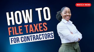 How To File Taxes as an Independent Contractor in 2023 [upl. by Morell]