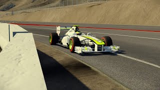 Assetto Corsa Formula RSS 2013 V8 at El Zonda hotlap R Barrichello livery [upl. by Sprage]