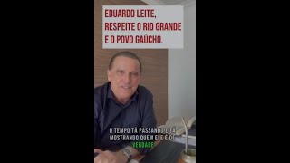 A arrogância de Eduardo Leite [upl. by Goren751]