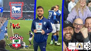 Ipswich 3  2 Southampton  Sarmientos Injury Time Magic Trick  Super Samy Morsy Town back Top [upl. by Cynar]