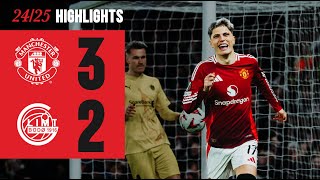 Rubens First Win 🌟  Man Utd 32 FK BodoGlimt [upl. by Kilar]