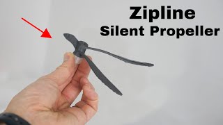 How Do Ziplines Silent Propellers Work [upl. by Nylirac875]