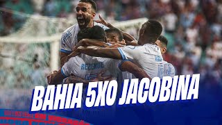 BAHIA 5 x 0 JACOBINA  GOLS  BAIANÃO 240124 [upl. by Lankton376]