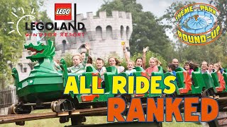 Ranking ALL LEGOLAND WINDSOR Rides from WORST to BEST [upl. by Monreal903]