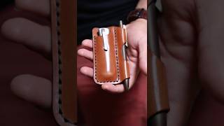 Leather Pocket Organizer shorts edc [upl. by Bernardo]