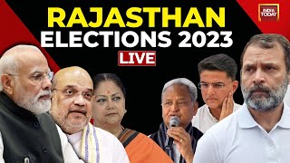 Rajasthan Elections 2023 LIVE  Rajasthan Elections News Coverage Live  Rajasthan Polling News LIVE [upl. by Layor]