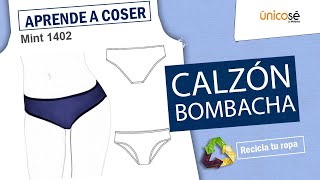 DIY COSTURA Molde  Patrón Bombacha o Calzón 1402 RECICLANDO REMERA [upl. by Putscher702]