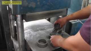 Manufacture Process of Ceramic Silicon Tungsten Alumina  Carbosystem [upl. by Stringer]